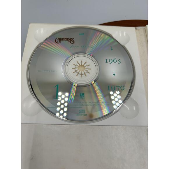 Vintage Carpenters From The Top 4 CD Box Set 1991 A&M Records Pop Soft Rock - Picture 9 of 16